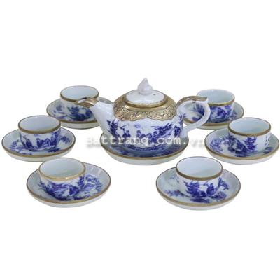 Bộ bưởi tách bọc đồng - vẽ trúc lâm thất hiền