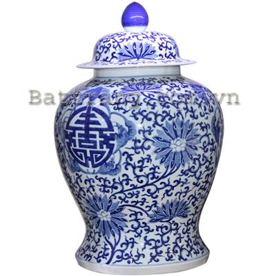 Chóe đại hoa dây men xanh nhà Minh