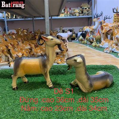  Dê S1 – Biểu Tượng May Mắn Trong Gốm Sứ Bát Tràng.