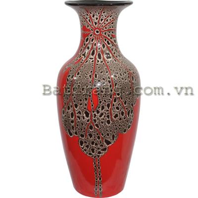 Lọ lộc bình vẽ sen